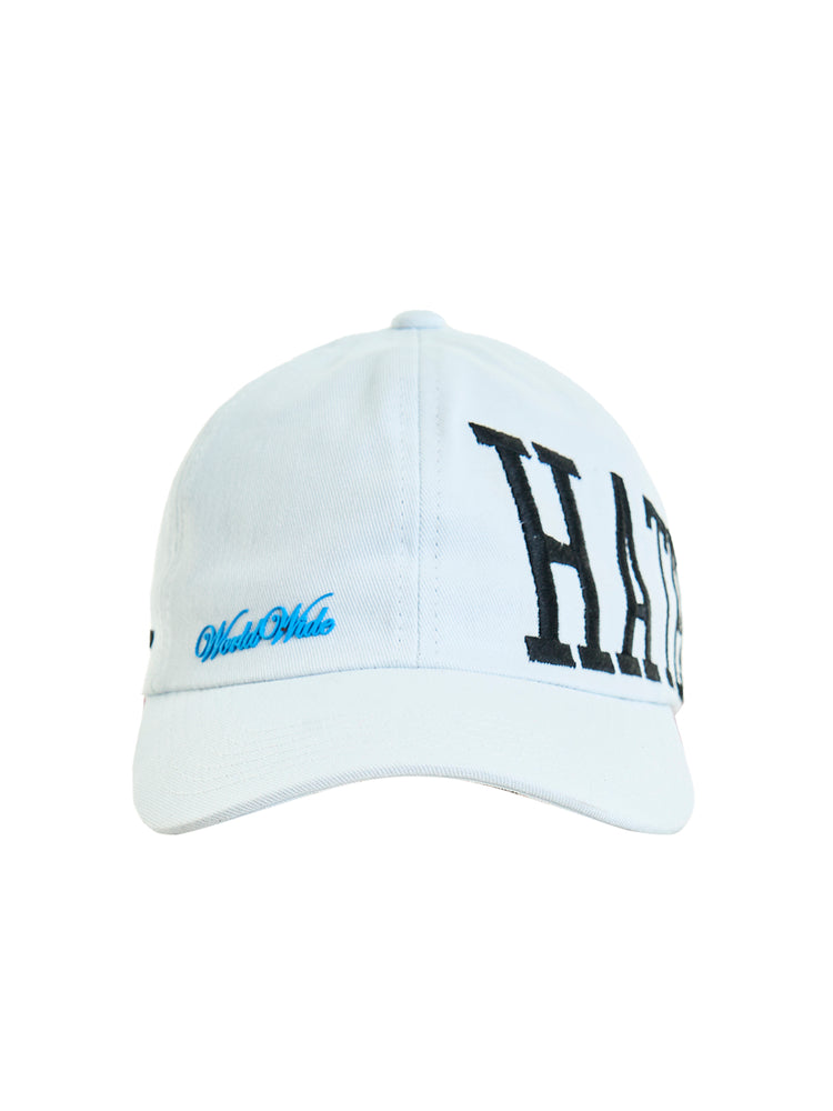 CAP BIG HATERZ WHITE