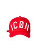CAP ICØN STRIPE RED