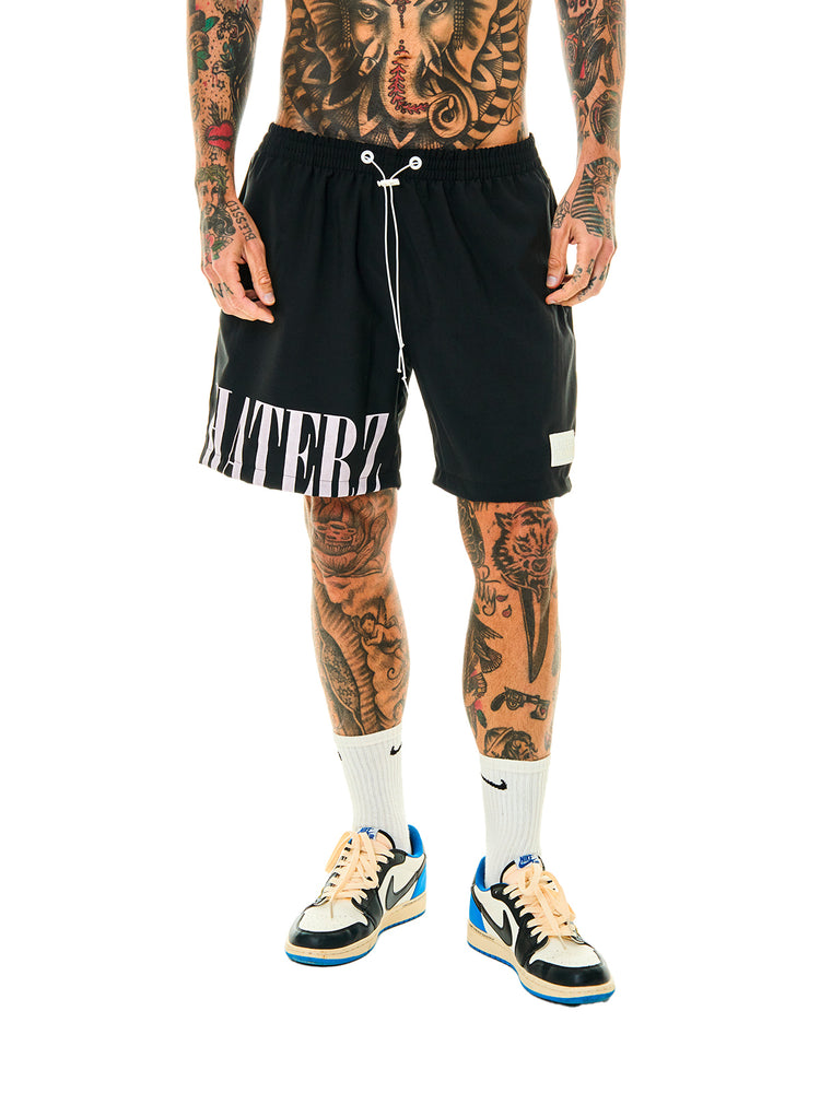 SHORTS BIG HATERZ BLACK
