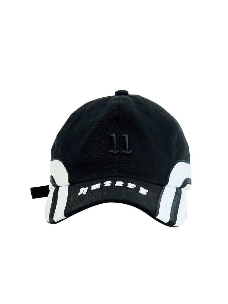 CAP HATERZ LINES BLACK