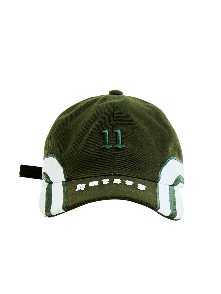 CAP HATERZ LINES GREEN