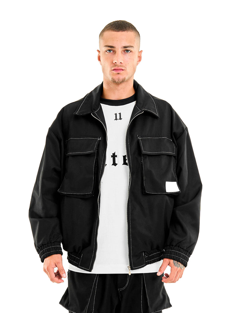 JACKET CARGO BLACK