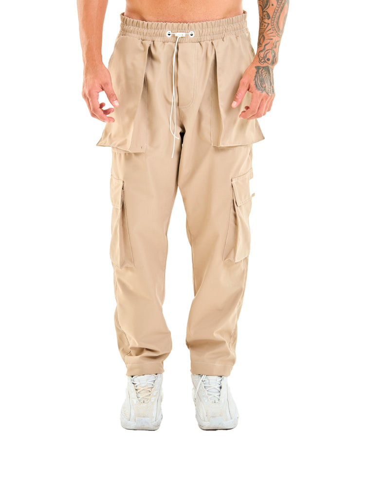 CALÇA CARGO CAMEL