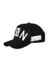 CAP ICØN STRIPE BLACK