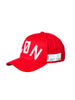 CAP ICØN STRIPE RED