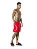 SHORTS HATERZ HALF RED