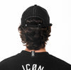 CAP ICØN LINES BLACK