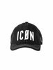 CAP ICØN LINES BLACK