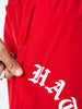 SHORTS HATERZ HALF RED