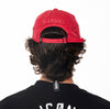 CAP BASIC RED WASH
