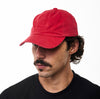 CAP BASIC RED WASH