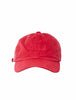 CAP BASIC RED WASH