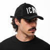 CAP ICØN LINES BLACK
